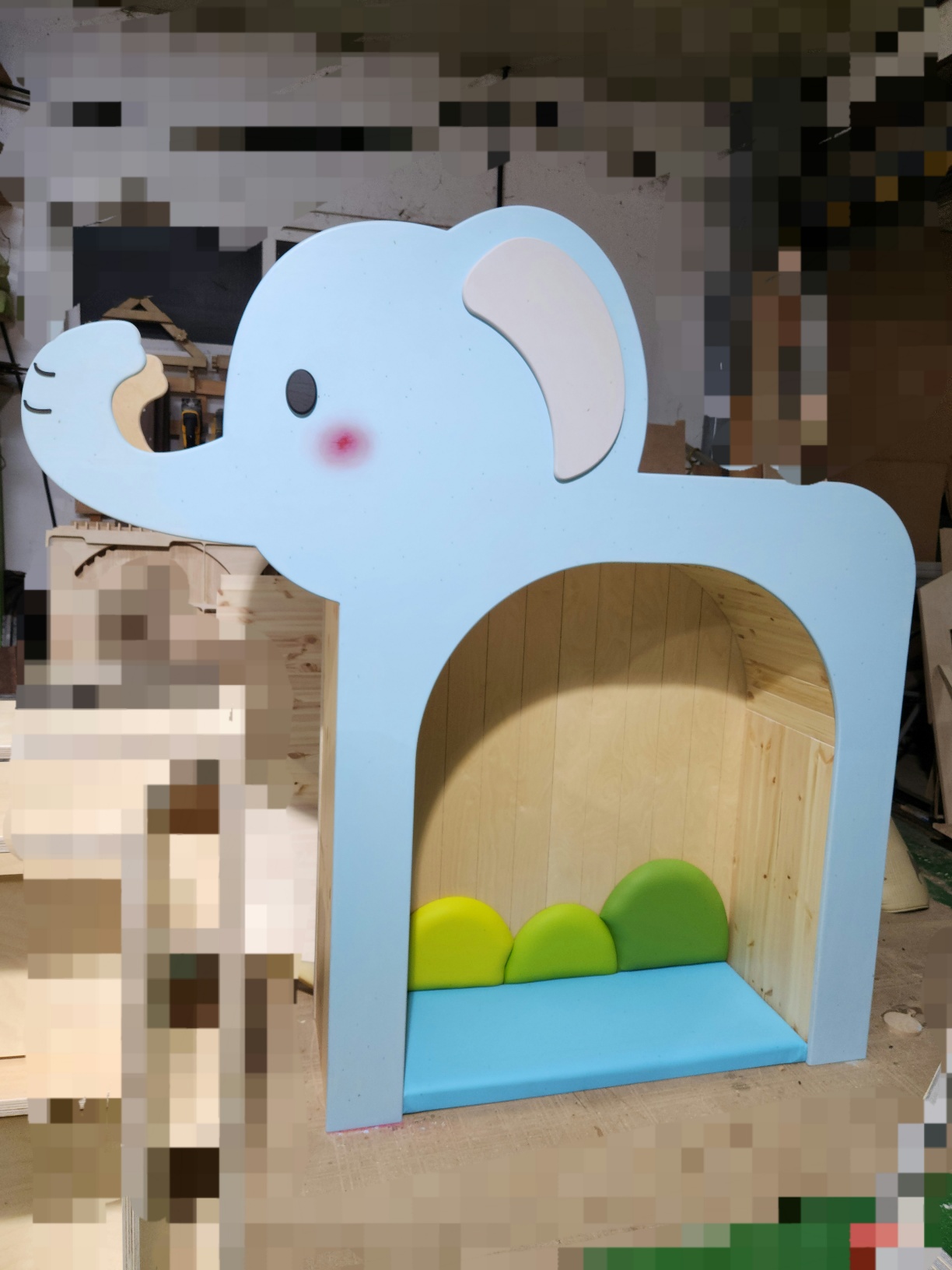코끼리 토굴벤치
